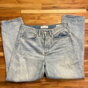 Denim forum high rise loose jeans